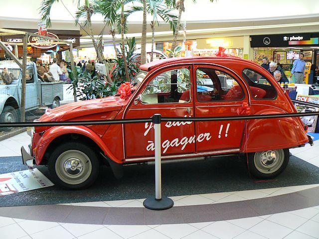 La 2cv <b>Le 1er Prix de la tombolat</b>