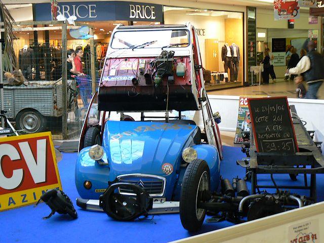 La 2cv <b>dmonte en 39mn25s</b>