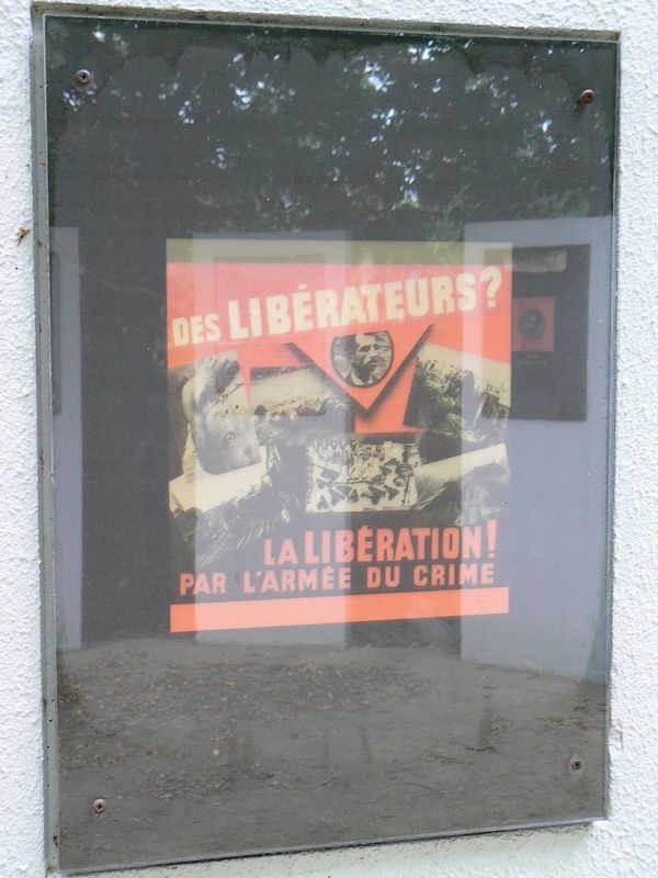 lieu de memoire du 16 11 1943: Affiche